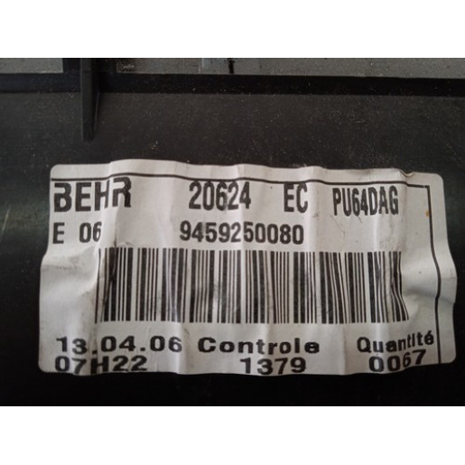 Корпус печки без кондиционера Fiat Scudo 2004-2006 9459250080